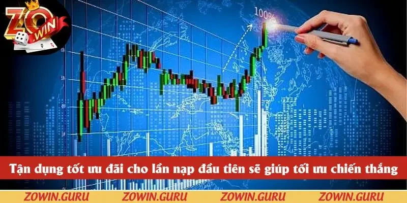 Tận dụng tốt ưu đãi cho lần nạp đầu tiên sẽ giúp tối ưu cơ hội chiến thắng